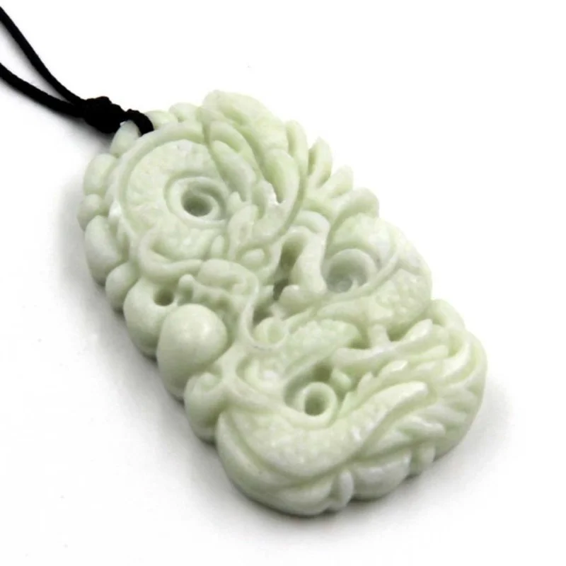 Natural White jade Dragon Phoe - огляд і ціна Women Fashion Drawing