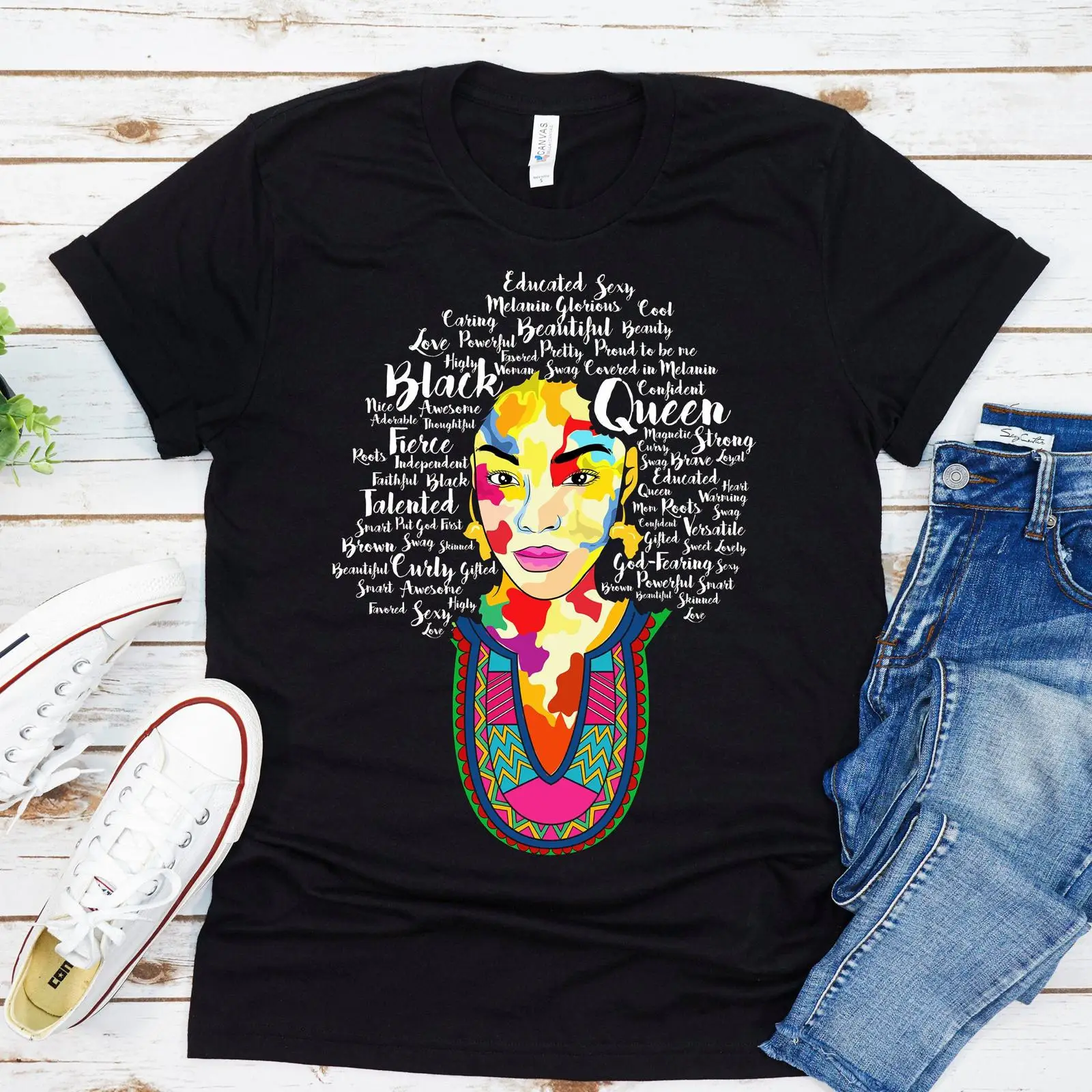 Black Queen T Shirt History Mo - огляд і ціна Women Fashion History