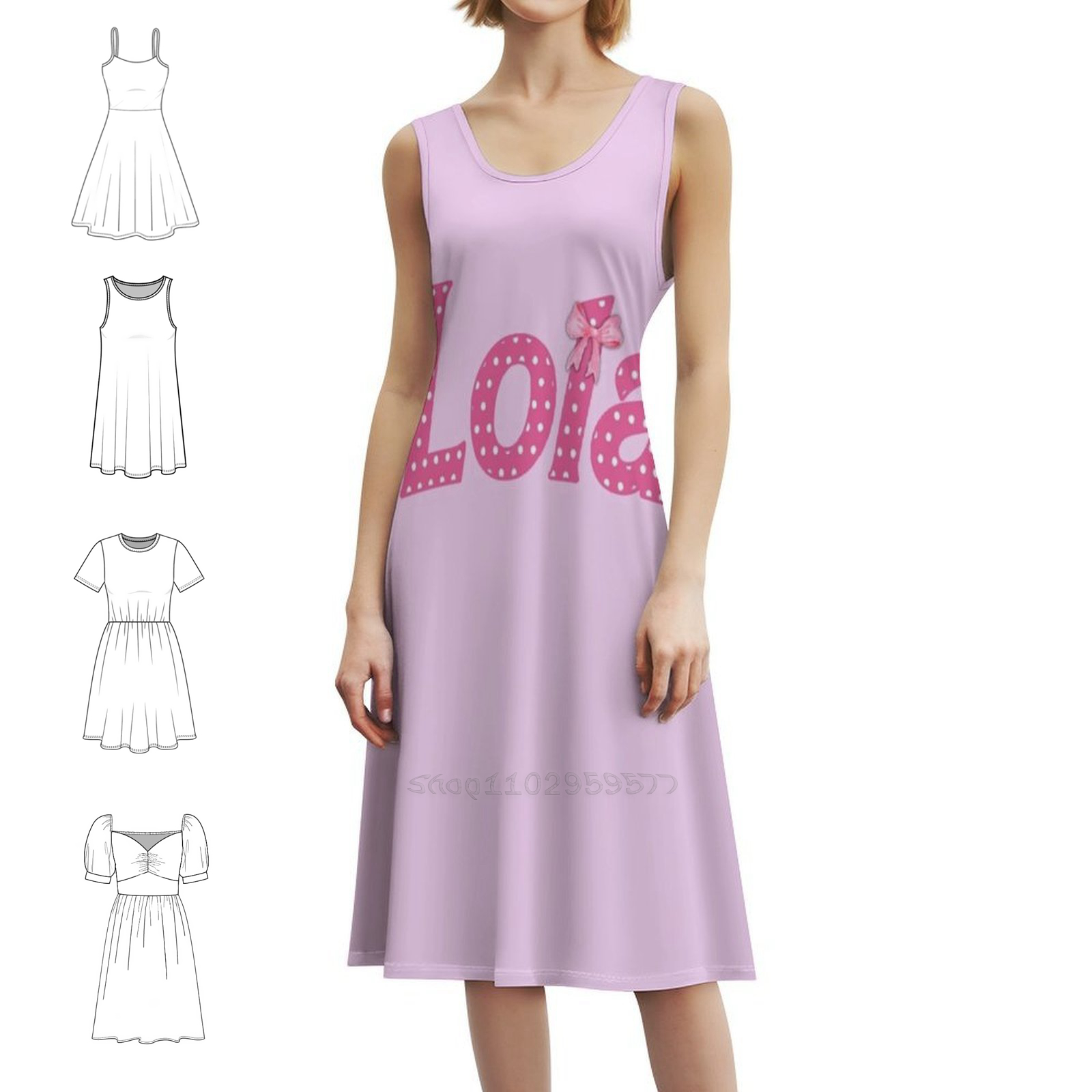 Lola Name By Callisc Boho Chic - огляд і ціна Women Fashion Dress Names