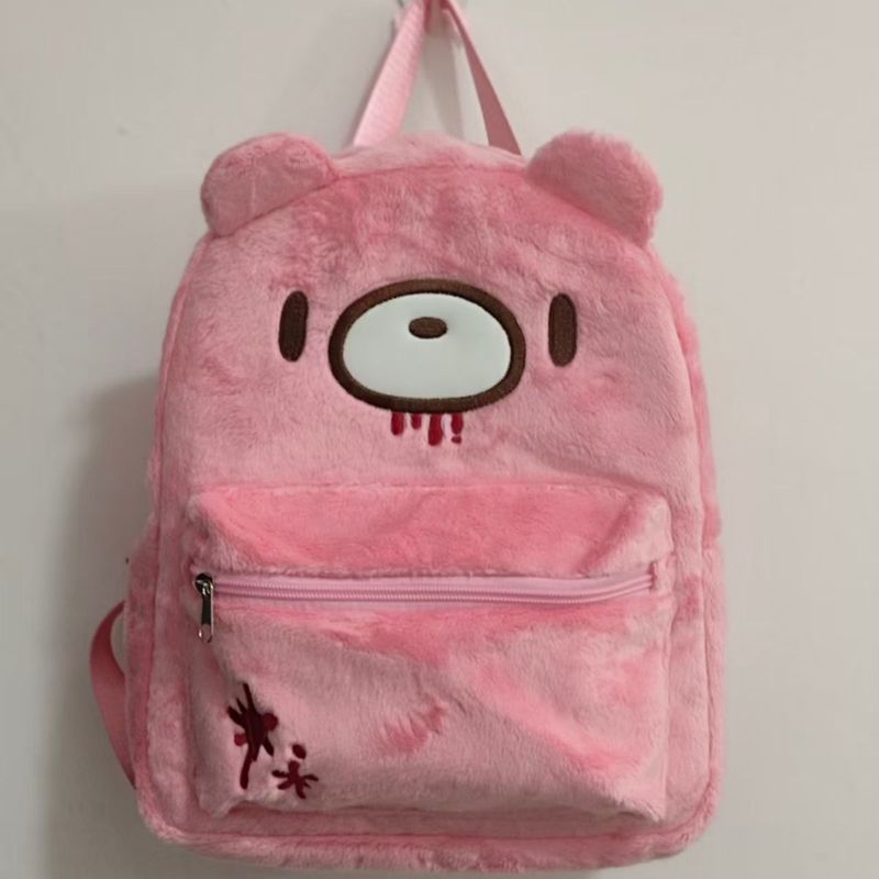 Gloomy Bear Cute Backpack Pink - огляд і ціна Women Fashion Drawing