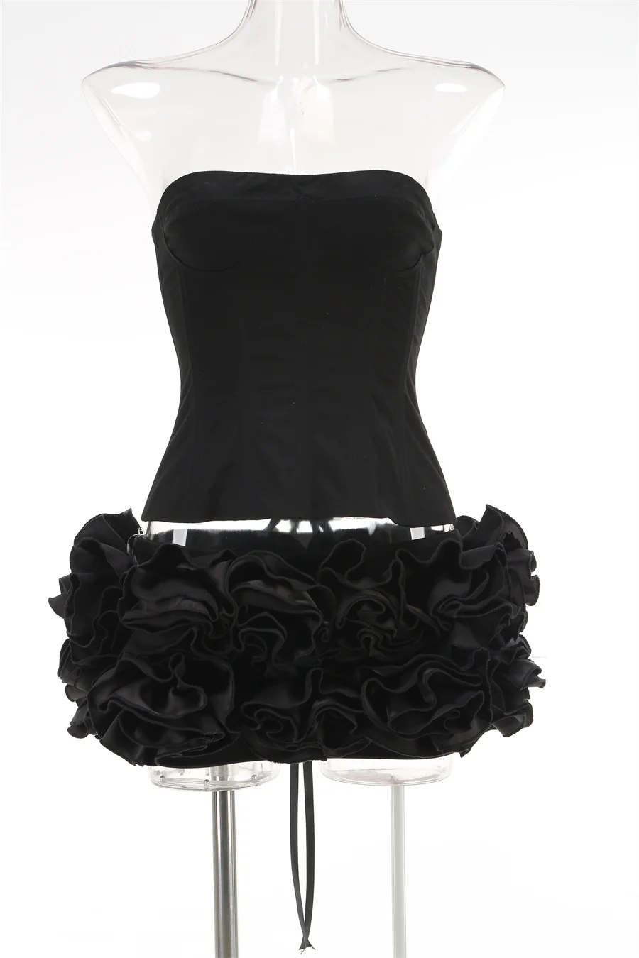 VC Christmas Dress Strapless R - огляд і ціна Ruched Dress Mini