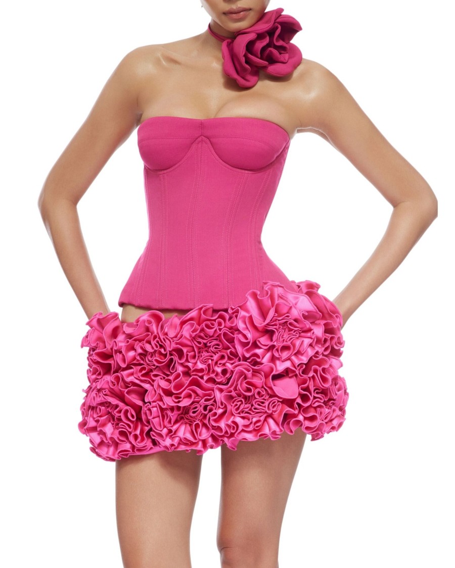 VC Christmas Dress Strapless R - огляд і ціна Ruched Dress Mini