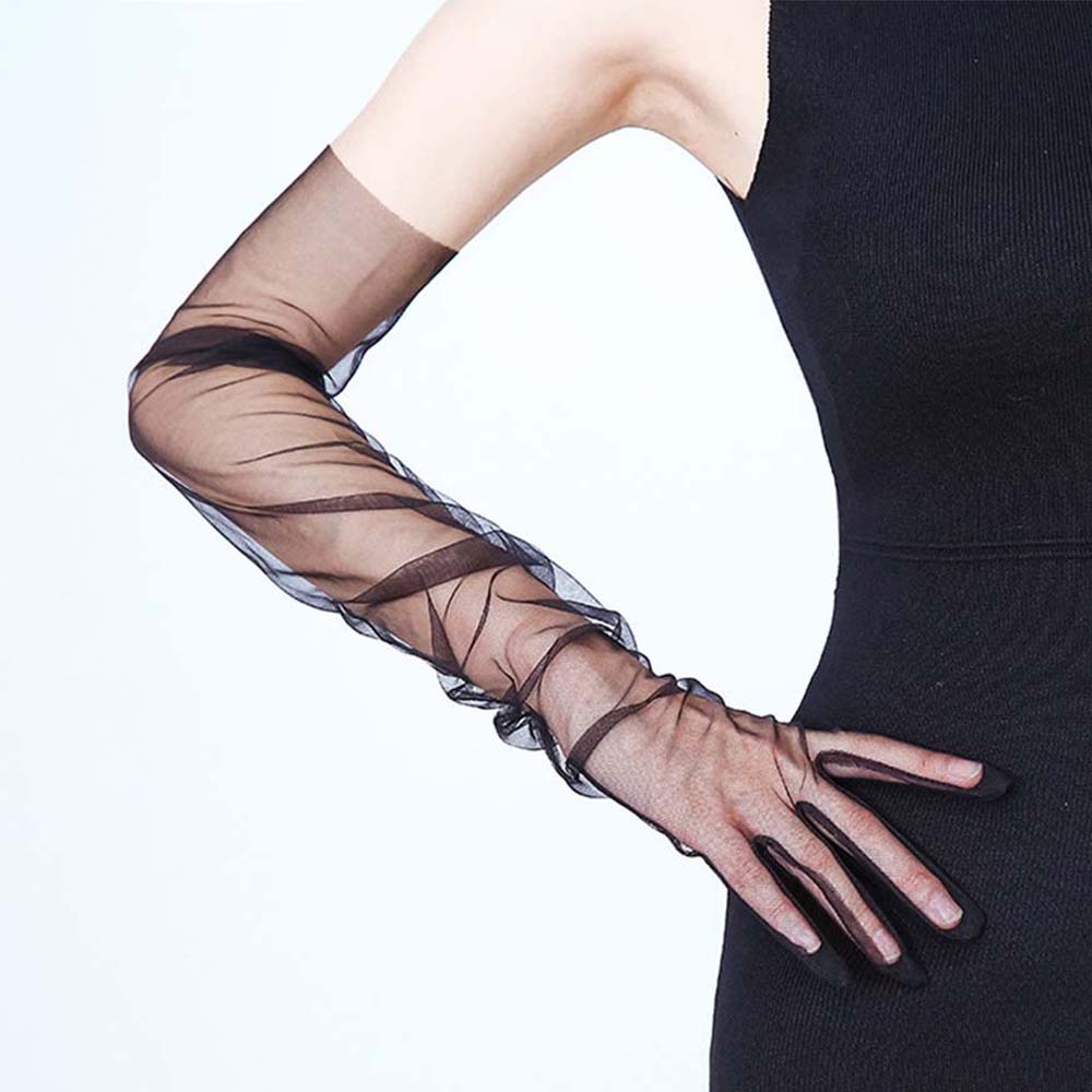 1 Pair Ultra Thin Sheer Tulle  - огляд і ціна Women Fashion Photoshoot