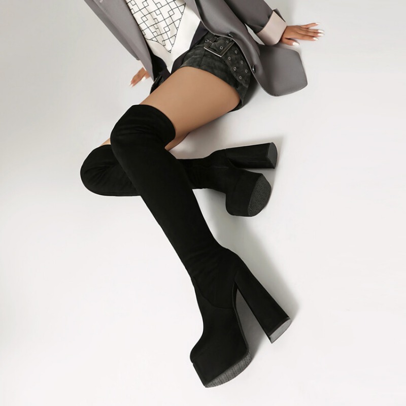 14cm Square Heel Waterproof Pl - огляд і ціна Women'S Fashion Magazines