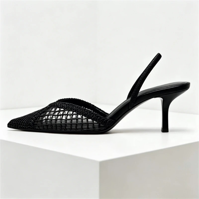 Mesh Woven Heeled Sandals Wome - огляд і ціна Women'S Fashion Brand Shoes